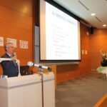 学会の発表の様子